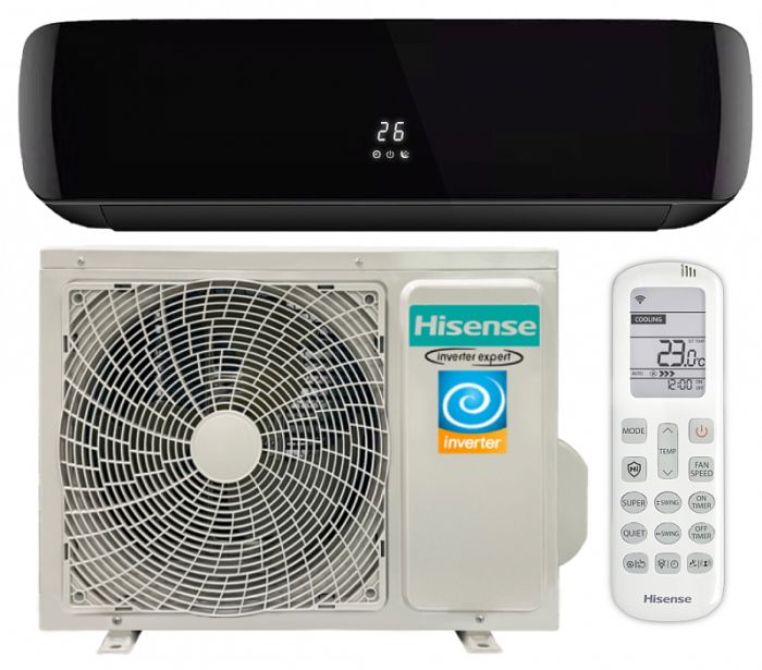 Инверторная сплит-система Hisense AS-10UW4RVETG01(B) WI-FI